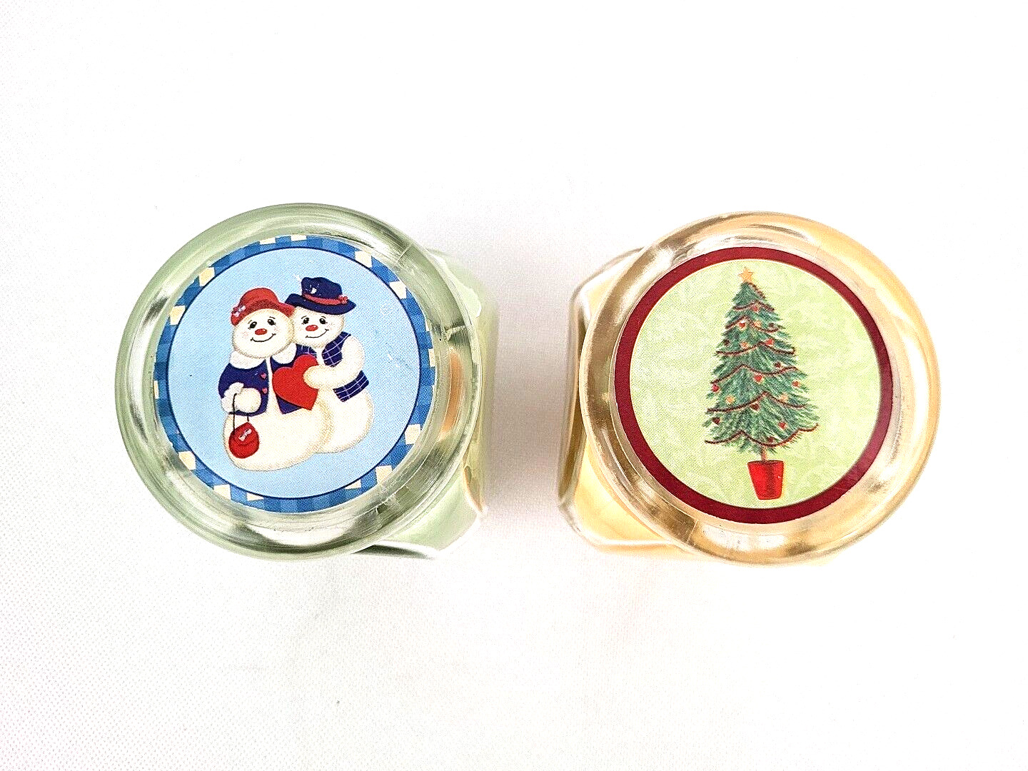 Vintage Hanna's Candle Co. Christmas Candles