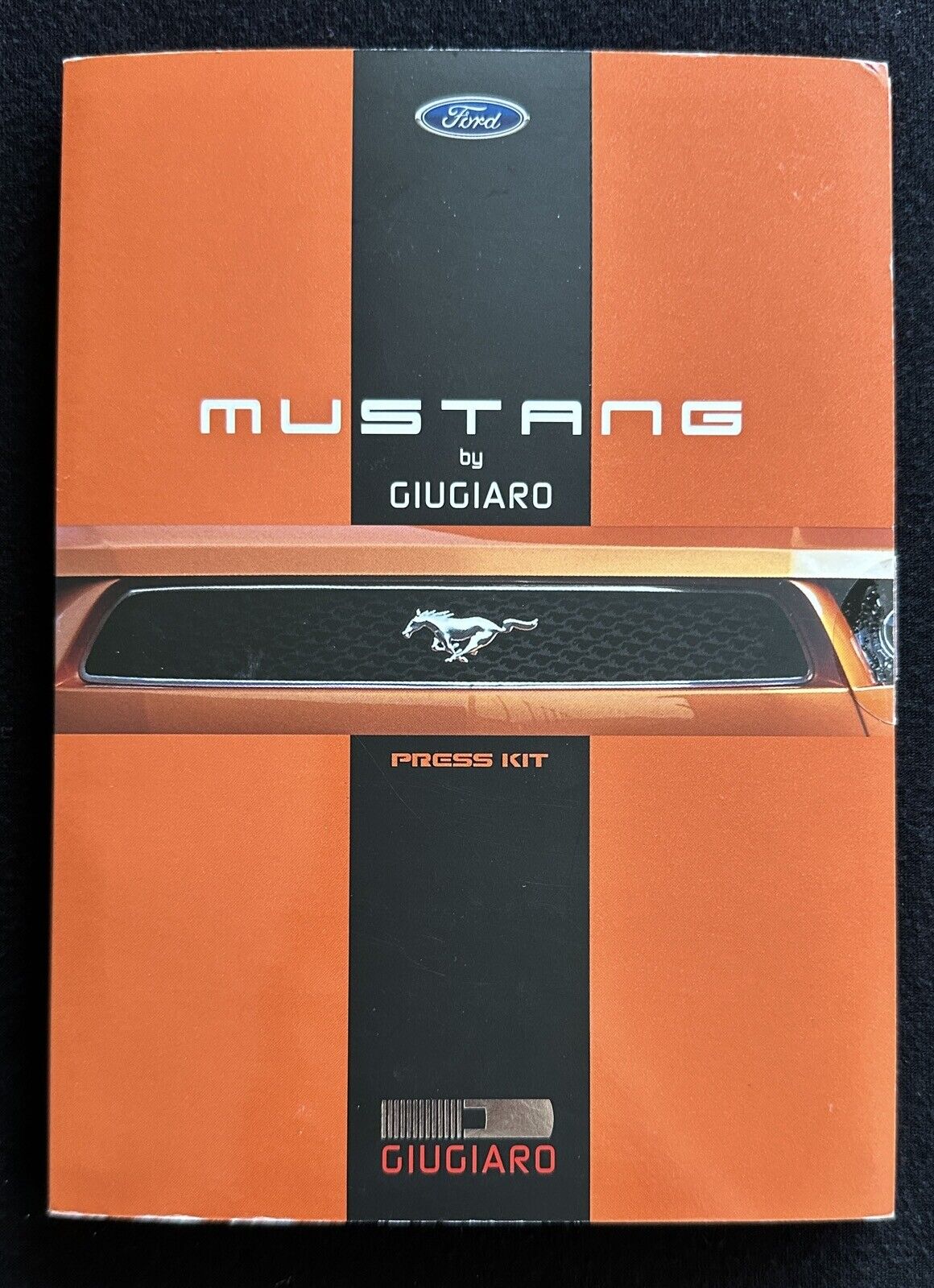 Italdesign Mustang by Guigiaro Concept Press Kit Photo CD DVD Video Ford Racing
