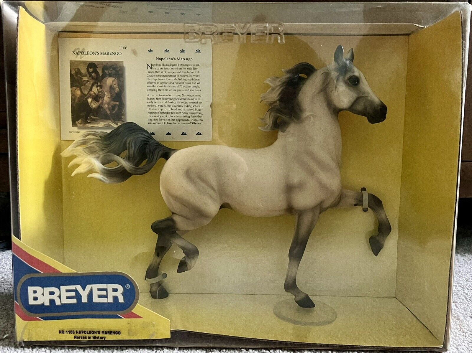 Breyer Horse #1186 “Napoleon’s Marengo Horses In History”