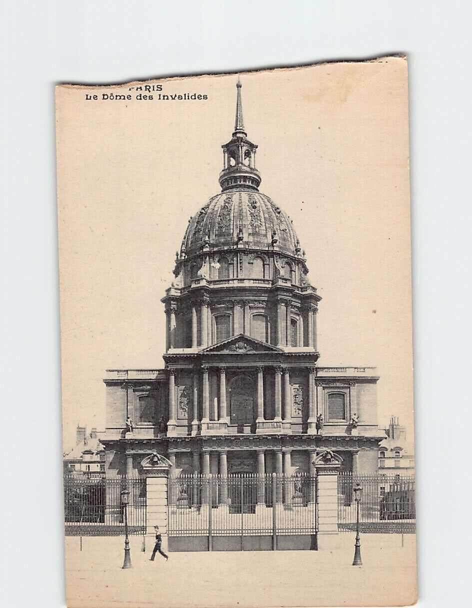 Postcard Le Dôme des Invalides Paris France