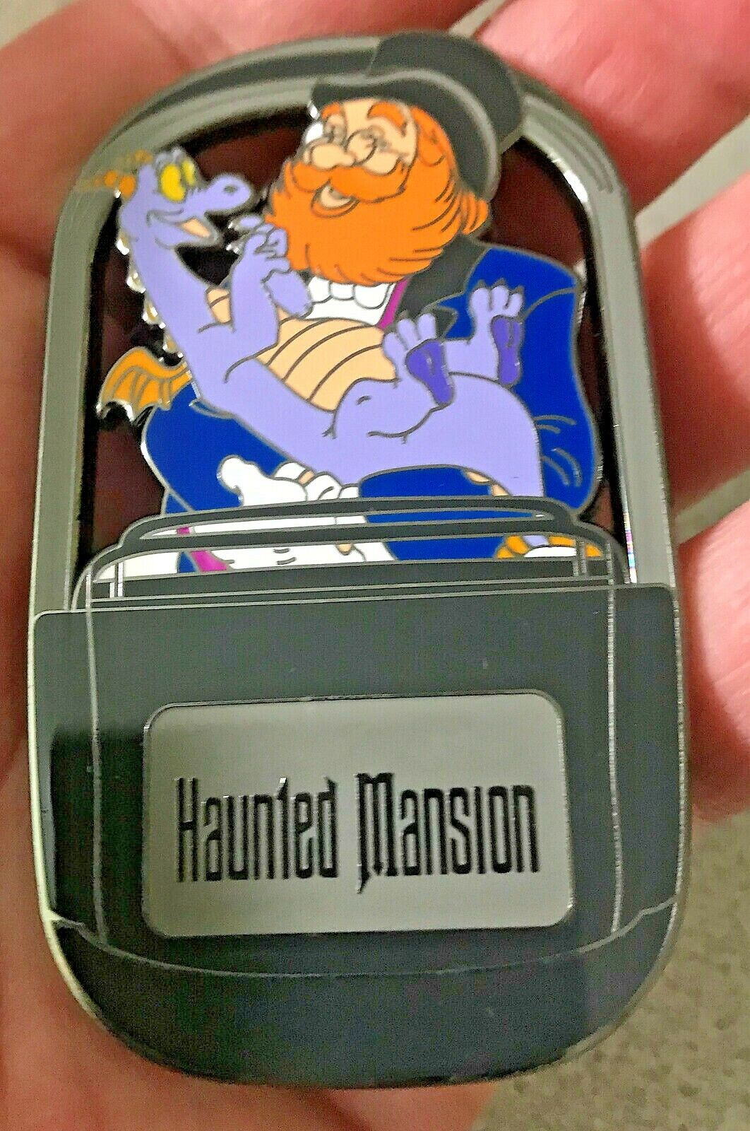PIN DOOMBUGGY FIGMENT & DREAMFINDER HAUNTED MANSION 3 INCH JUMBO FANTASY LE - 50