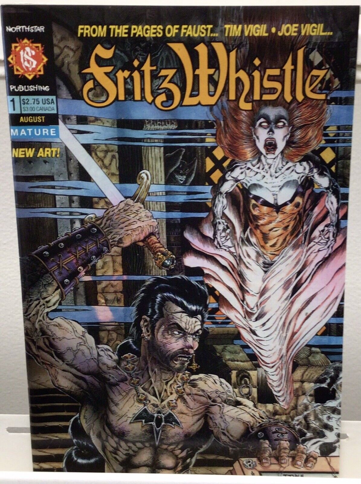 Northstar Publishing Fritz Whistle #1 Aug ‘92 Comic Book 