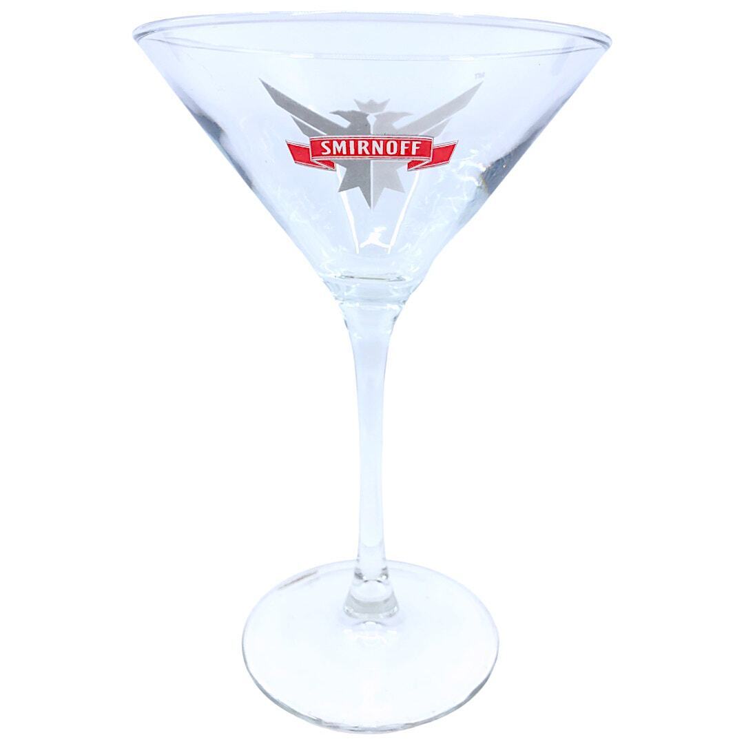 Smirnoff 8oz Martini Glass Cosmos Glass *NEW*