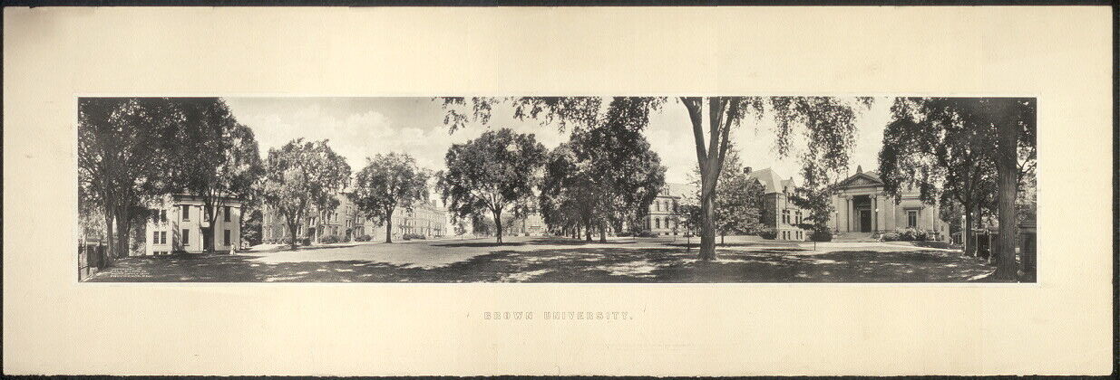 Photo:1911 Panorama: Brown University