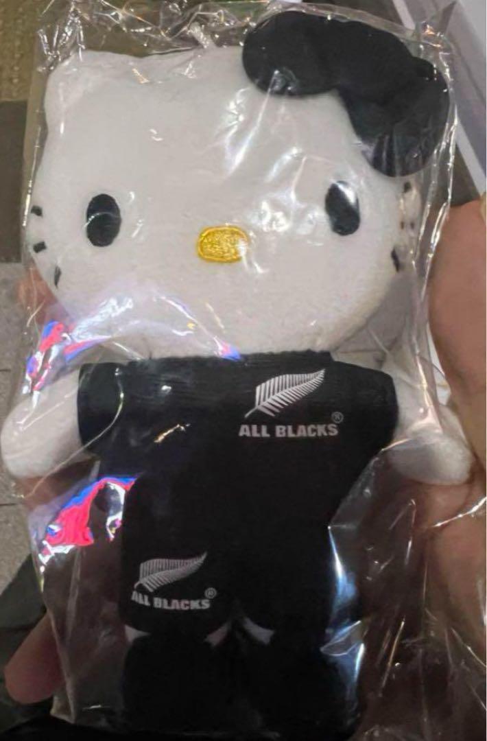 Sanrio Hello Kitty x All Blacks Collaboration Plush