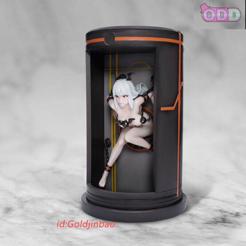 ODD Studio Blood Queen Resin Model Painted Statue In Stock H=350mm Led Sexy