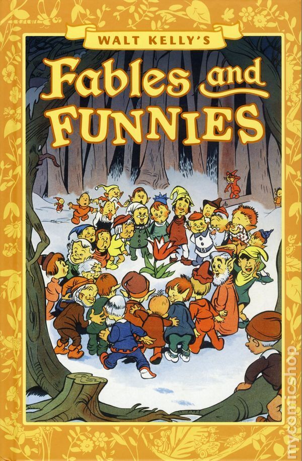 Walt Kelly\'s Fables and Funnies HC #1-1ST VF 2016 Stock Image