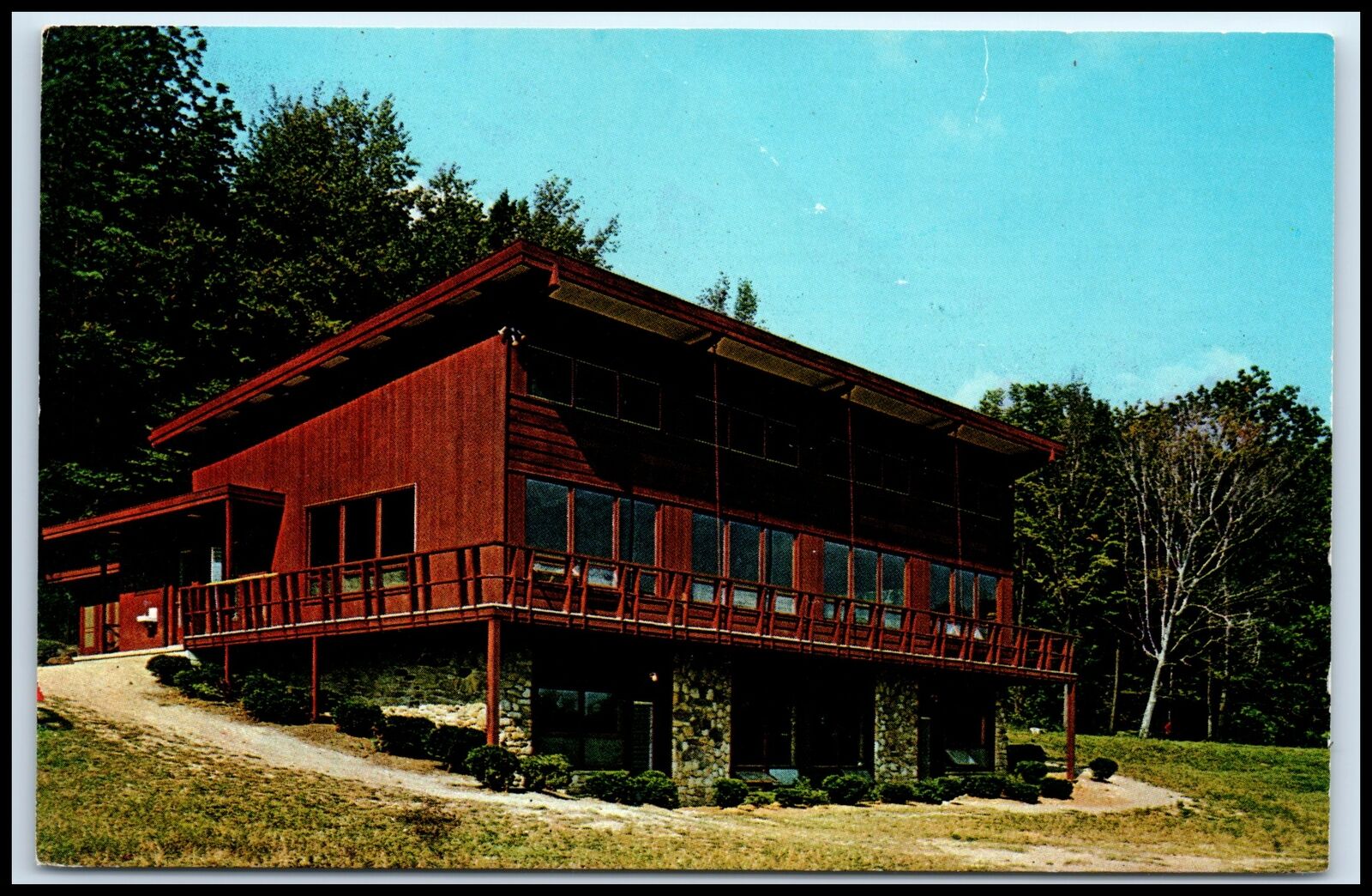 Postcard Asbury Lodge Ohio  OH J31