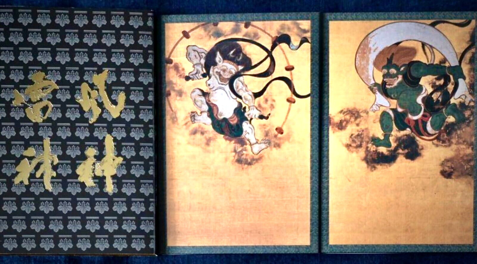 Fujin Raijin goshuin book of Kenninji, Kyoto\'s oldest Zen temple