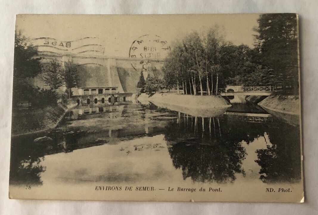 Le Barrage Du Pont, France. Postcard (G2)