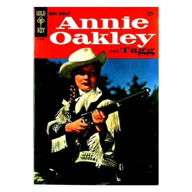 Annie Oakley and Tagg #1  - 1965 series Gold Key comics VG+ [e.