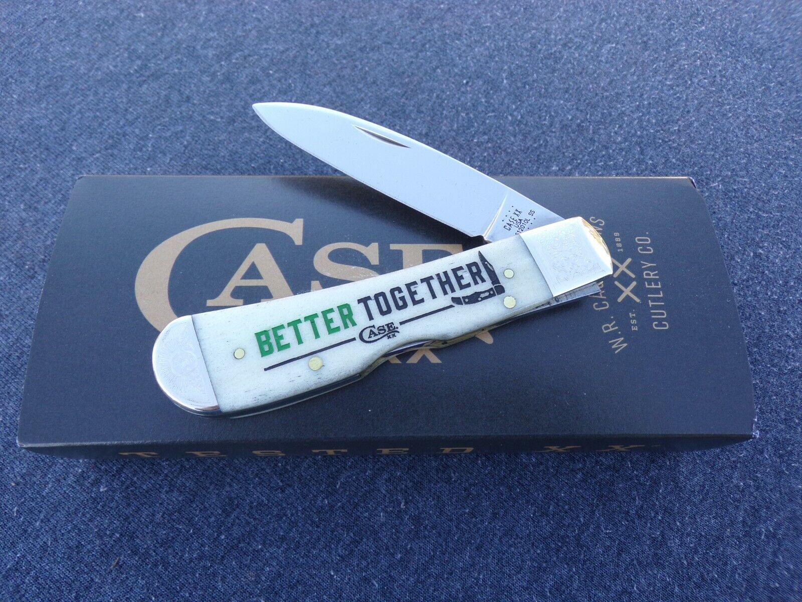 CASE XX *d 2021 BETTER TOGETHER TOUR TRIBAL LOCK KNIVES