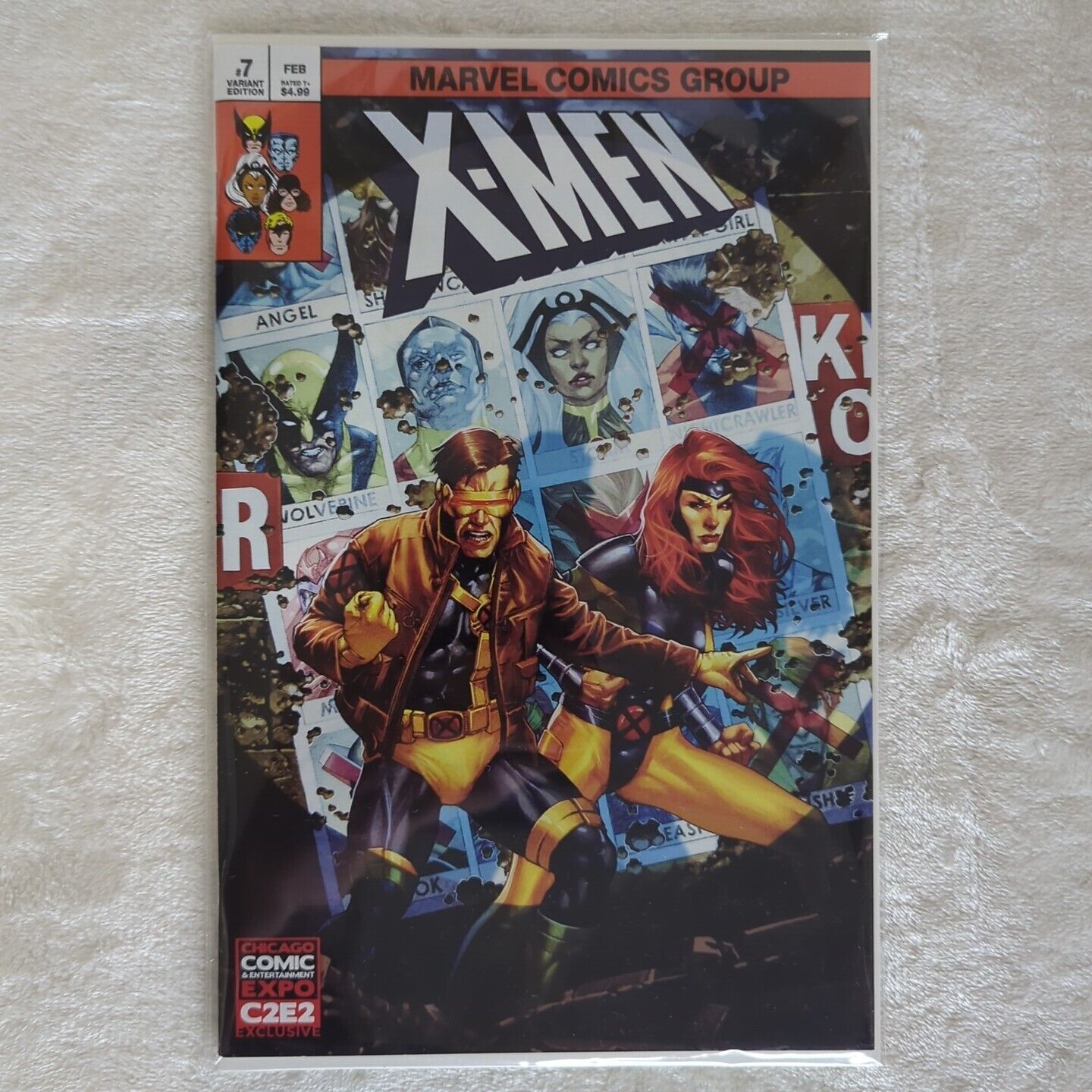 X-Men #7 Variant C2E2 Jay Anacleto Unknown Comics Con Exclusive Cover Marvel