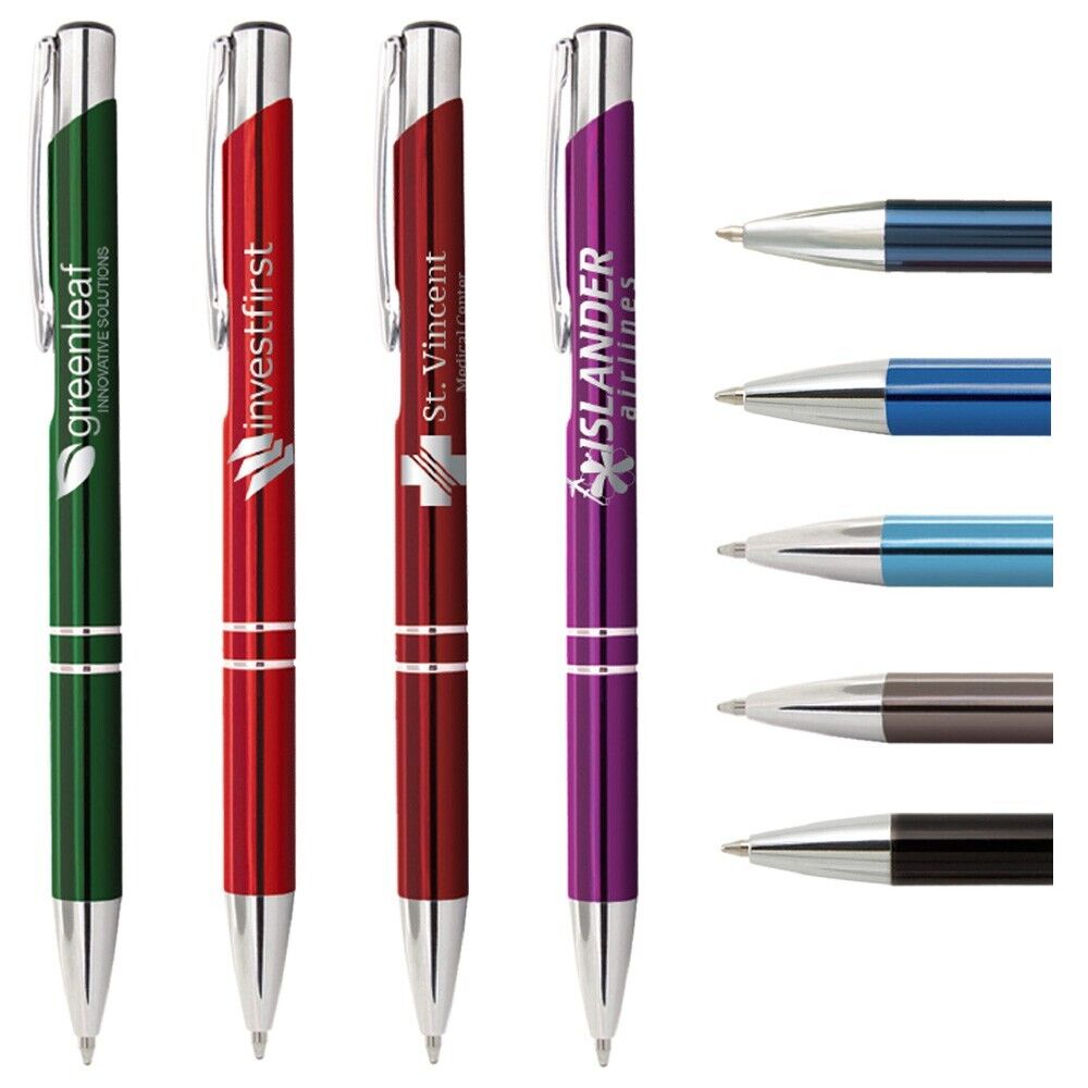 Promote Your Business With Tres-Chic Pen Laser Engraved with your Logo - 100 QTY