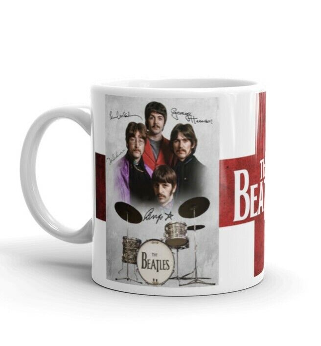 The Beatles Coffee Mug, The Beatles Cup, John Lennon Mug, Paul McCartney Mug 
