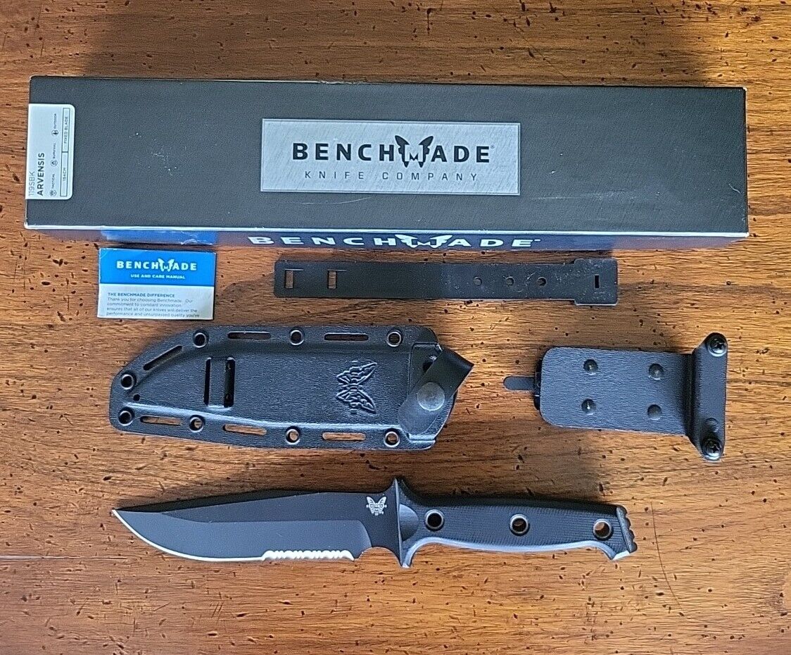Benchmade Arvensis 119 S BK  🤑RARE 🤑 First Production  489 of 600
