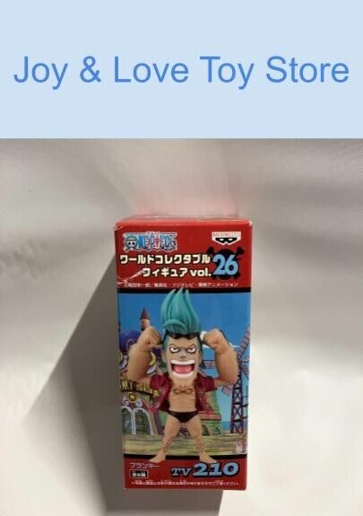 ONE PIECE WCF World Collectible Figure Vol 26 TV 210 Franky Dented Box