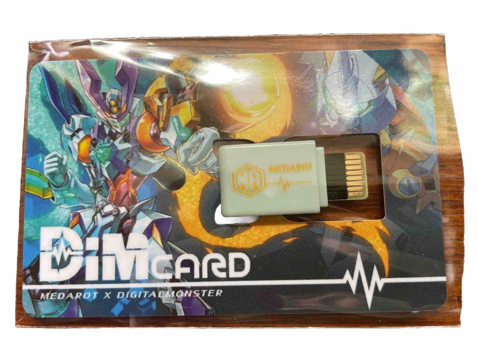 Bandai Digimon Vital Bracelet Dim Card  MEDAROT x DIGITAL MONSTER (US Seller)