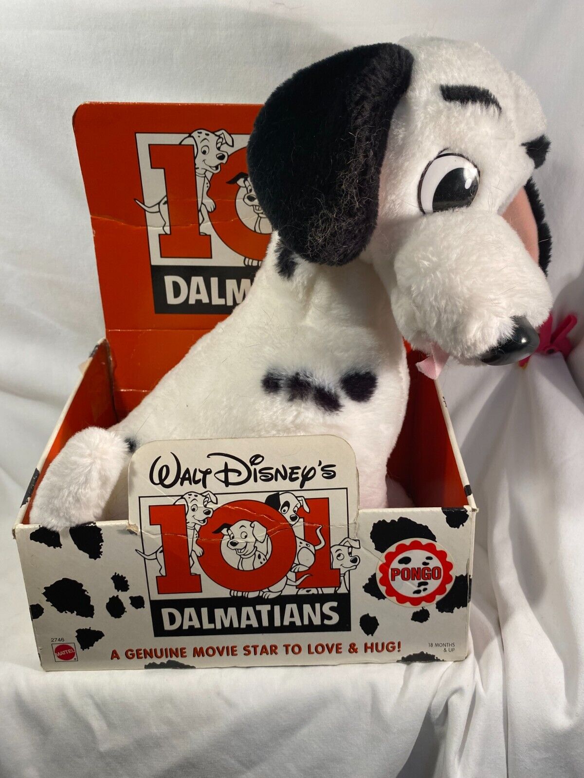 Walt Disney\'s 101 Dalmatians Pongo Plush Collectable NIB 14\