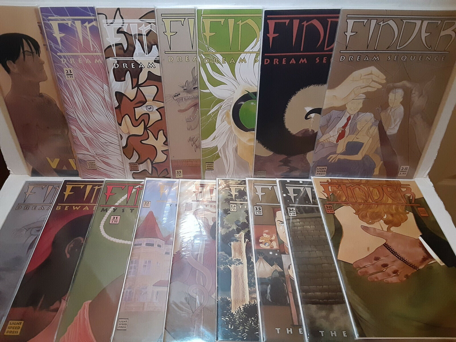FINDER: DREAM SEQUENCE COMIC SERIES 22 - 36, 38 - 