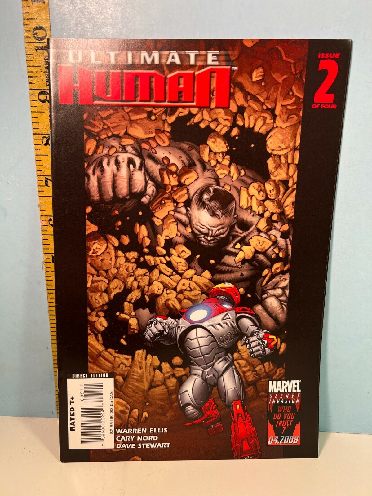 Ultimate Human No. 2 Marvel Comics 2008