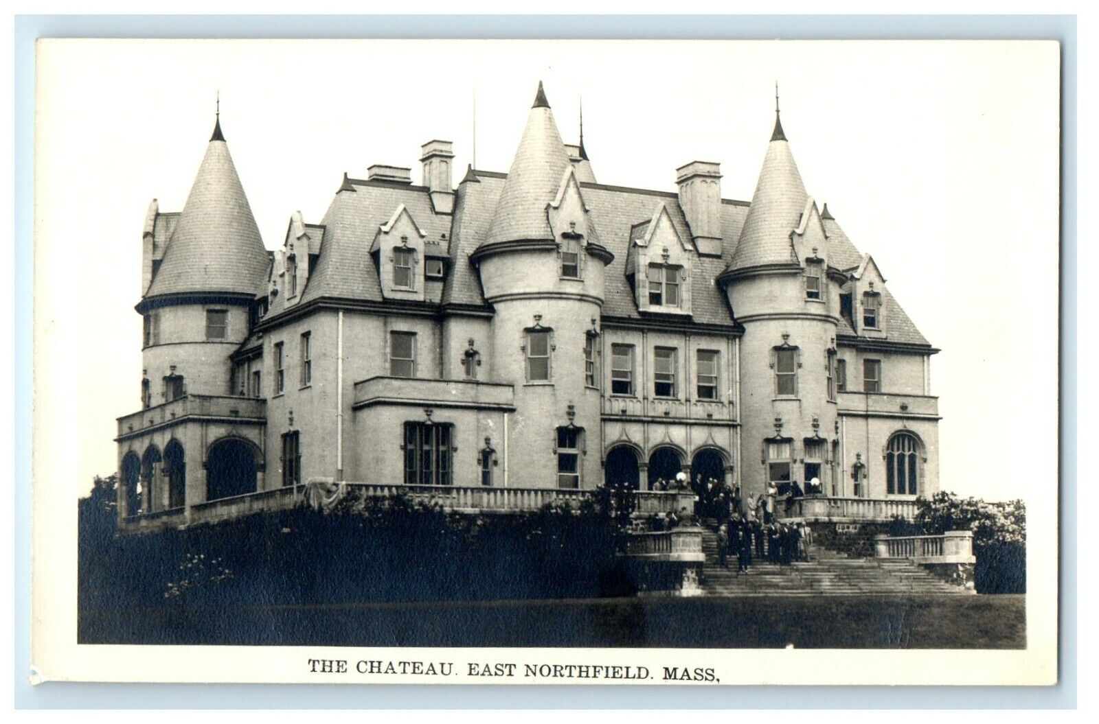 c1905 The Chateau East Northfield Massachusetts MA RPPC Photo Antique Postcard
