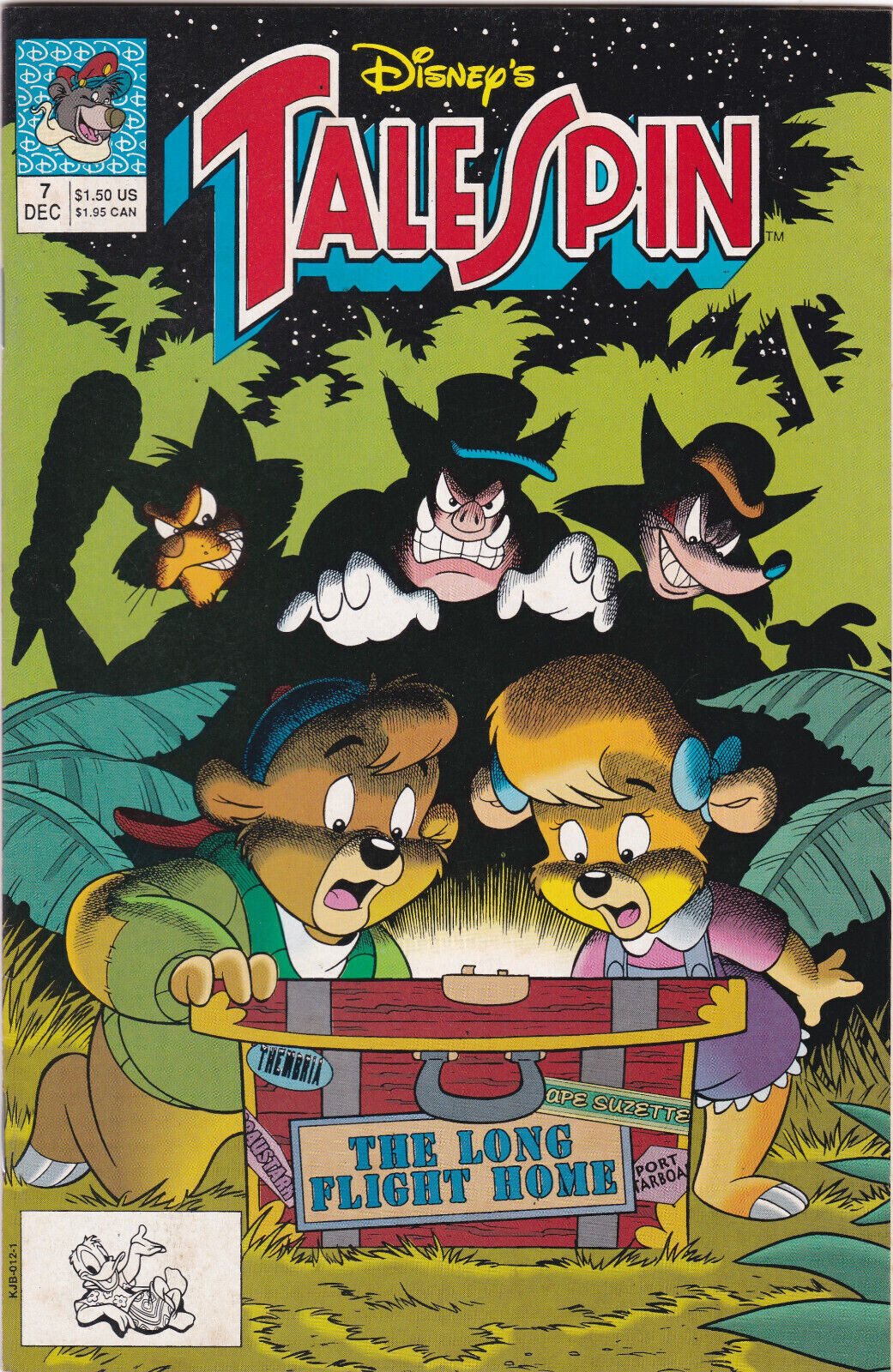 Disney\'s Tale Spin #7 Jun 1991 High Grade-(comic book) TaleSpin