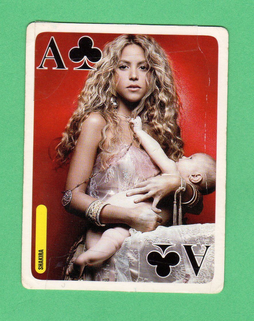 Shakira  Late 1990's Bravo Music Playing Card   Possible Rc 