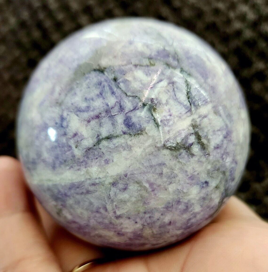 Natural Purple Sugilite Quartz Crystal Sphere 2.5\