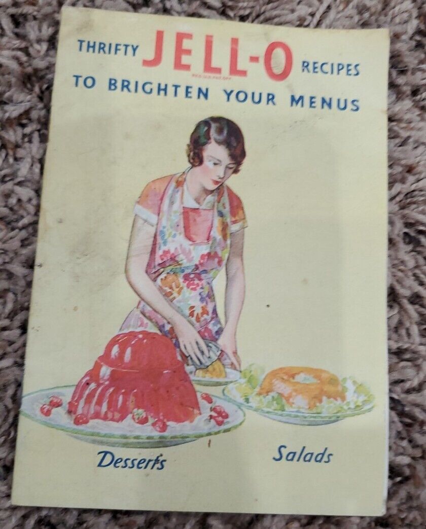 Vintage 1931 Thrifty Jell-O Recipes To Brighten Your Menus