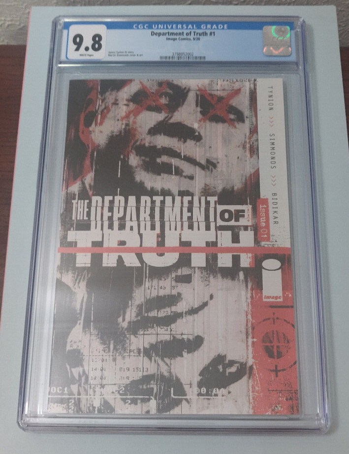 CGC 9.8 Department of Truth #1 (2020) Cover A 1st Print Key Book Optioned