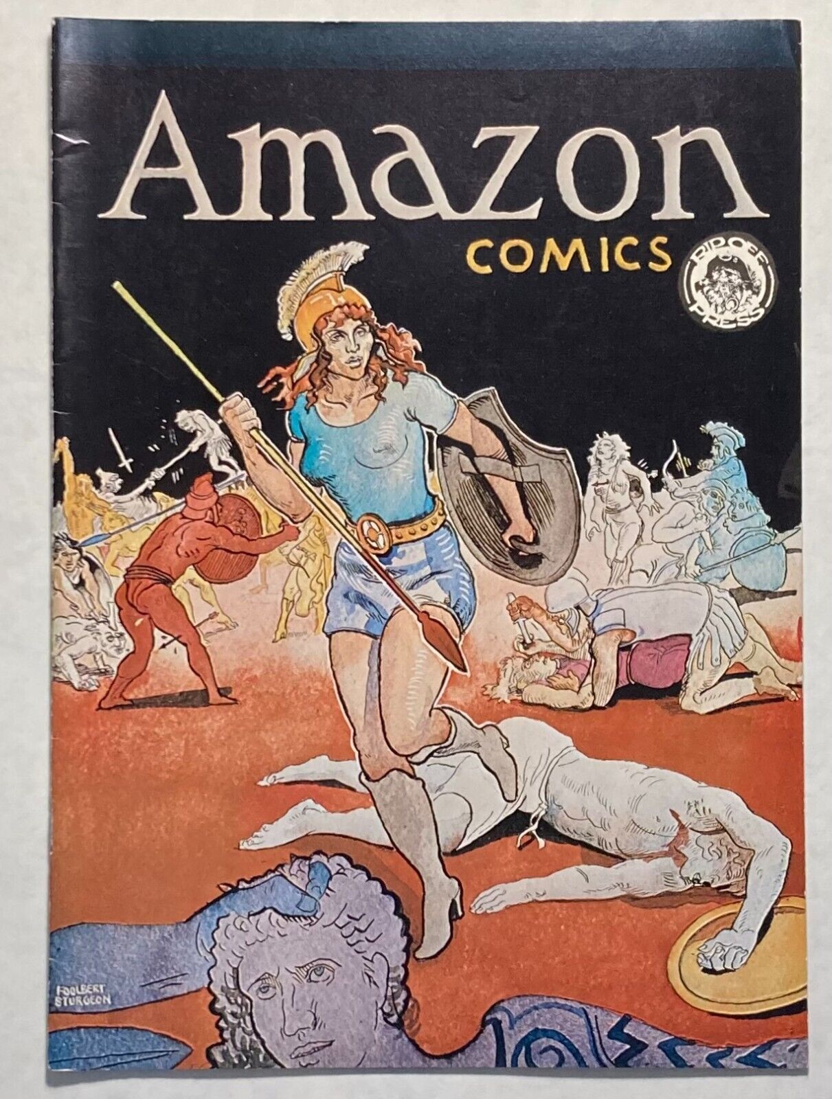 Amazon Comics #1 1972 Rip Off Underground Comix  Frank Stack / Foolbert Sturgeon