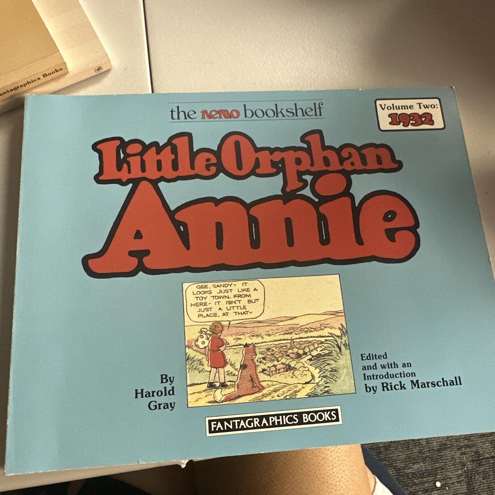 Fantagraphics LITTLE ORPHAN ANNIE, VOL. Two 1932 Harold Gray The Nemo Book (a7)