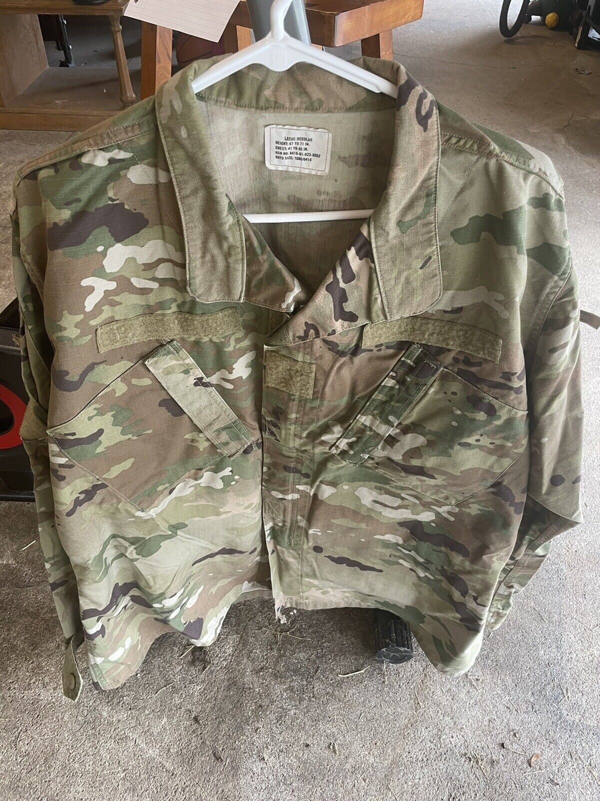 Army Combat Uniform OCP Scorpion Multicam Pattern Blouse and Trousers Set M/R