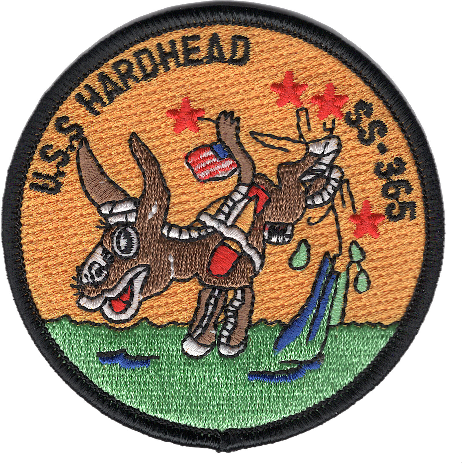 SS-365 USS Hardhead Patch - Small