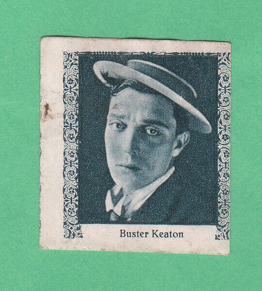 Buster Keaton   1930's   Virgen De Los Reyes Film Card  Rare