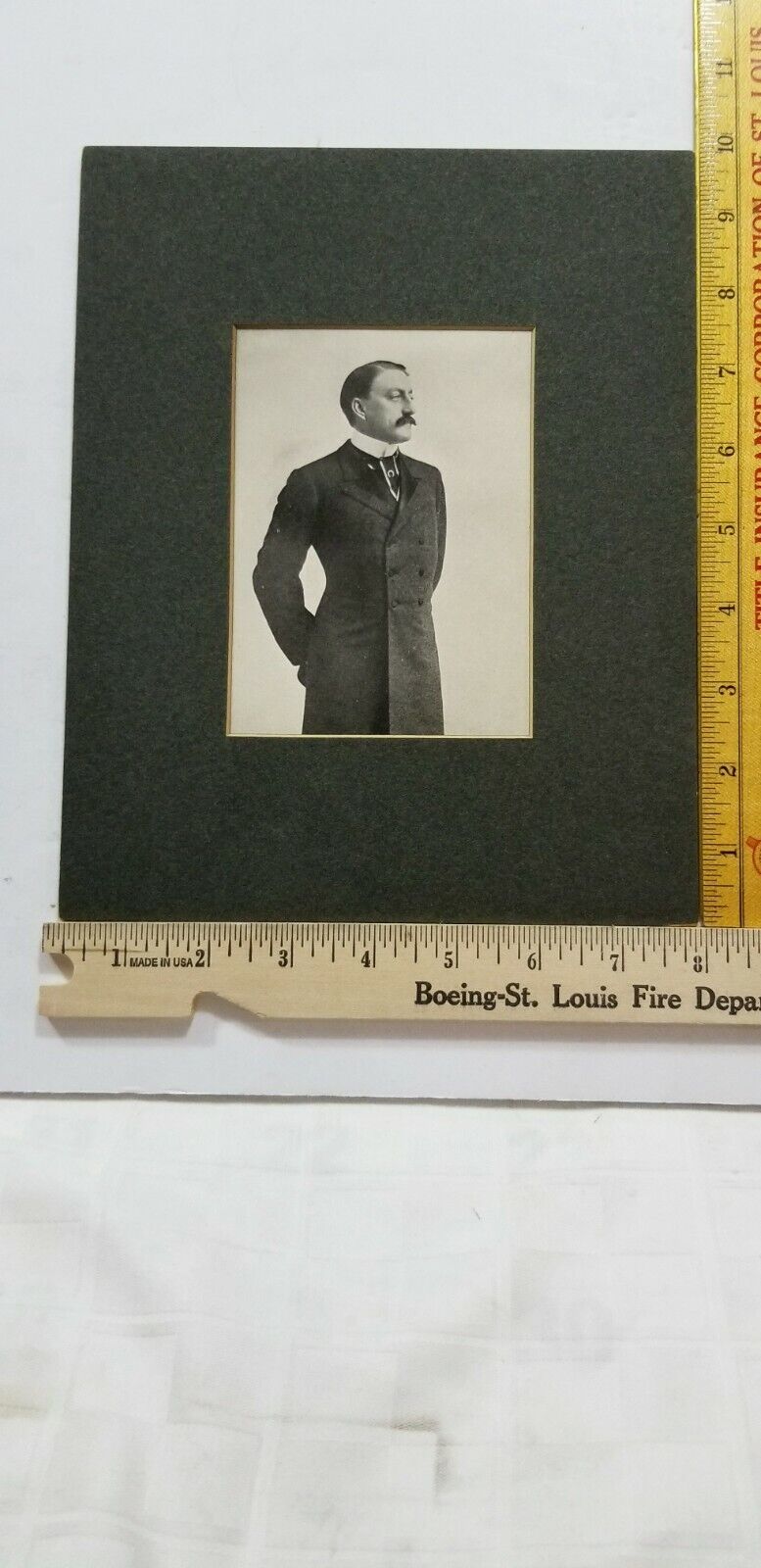 Antique Cabinet Card IRISH AMERICAN STAGE ACTOR JOHN DREW Authentic Antique B1