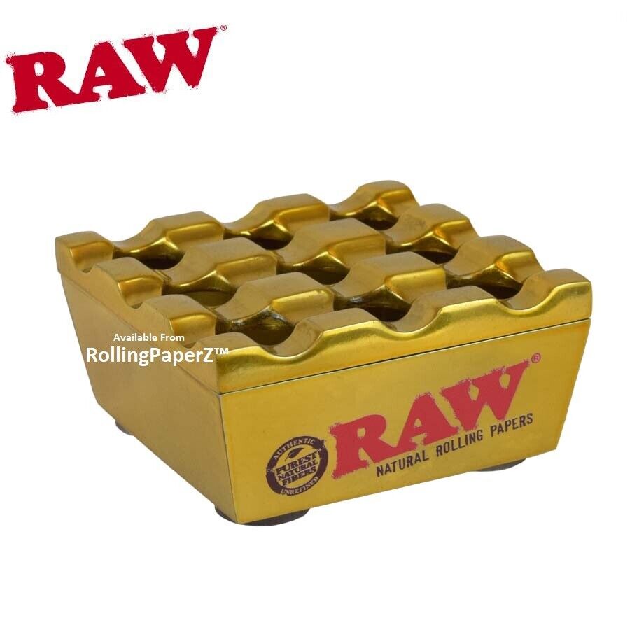 New RAW Rolling Papers VANASH TRAY - Windproof Patio Ashtray