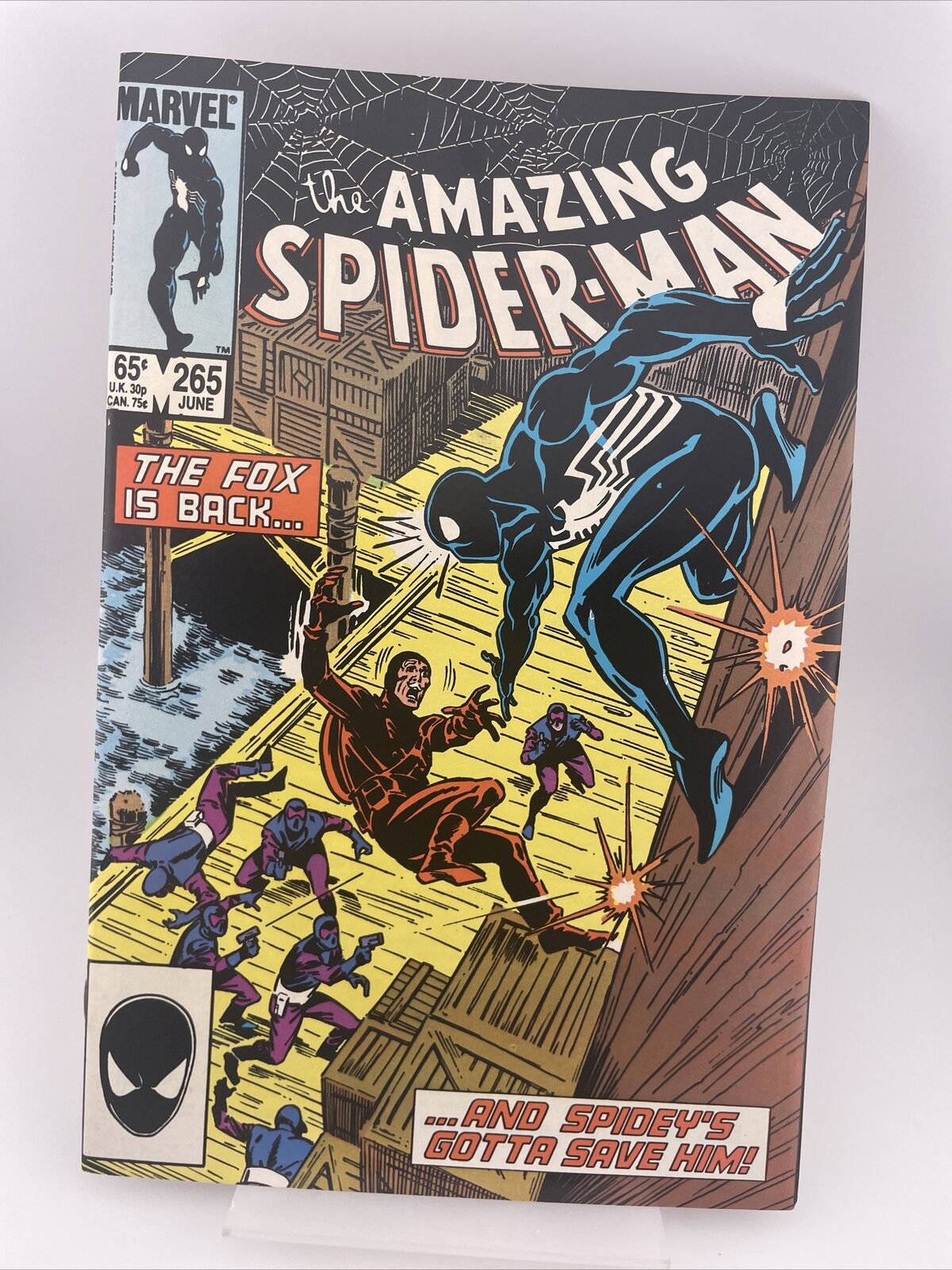 Amazing Spider-Man #265 1st Silver Sable Appearance (1985 Marvel Comics) Key