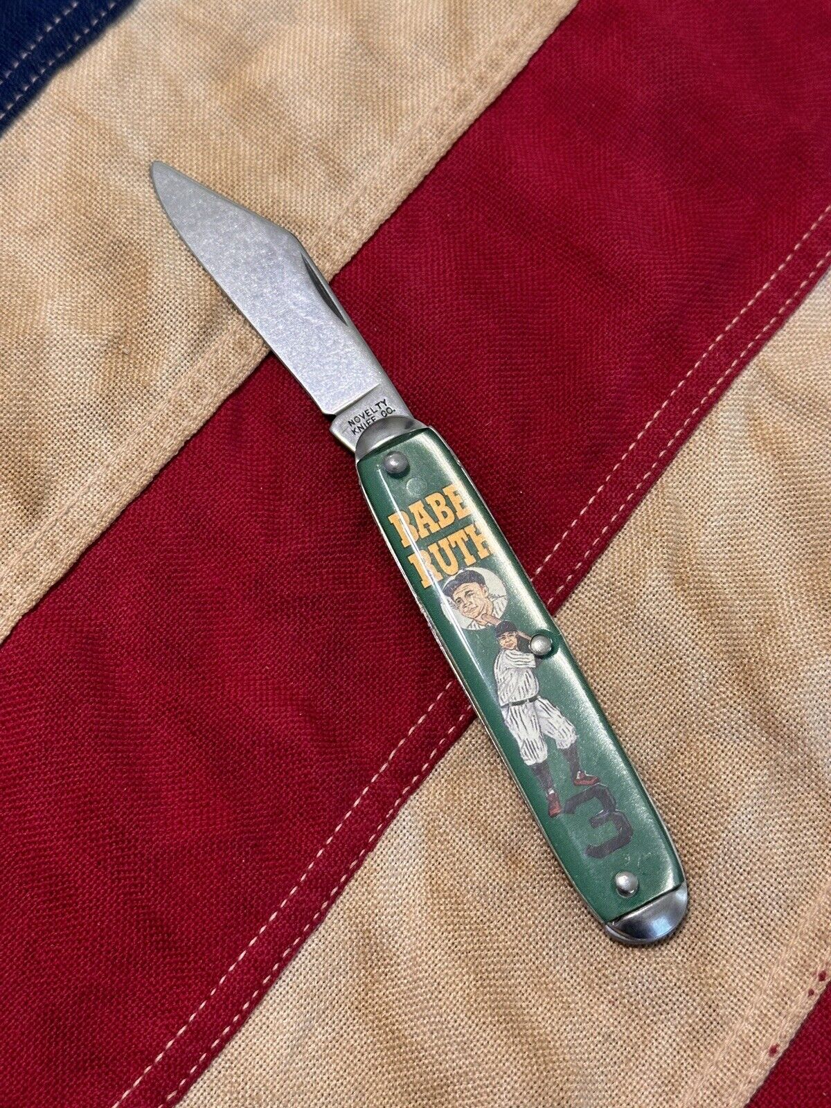 Babe Ruth Pocket Knife Novelty Knife Company 