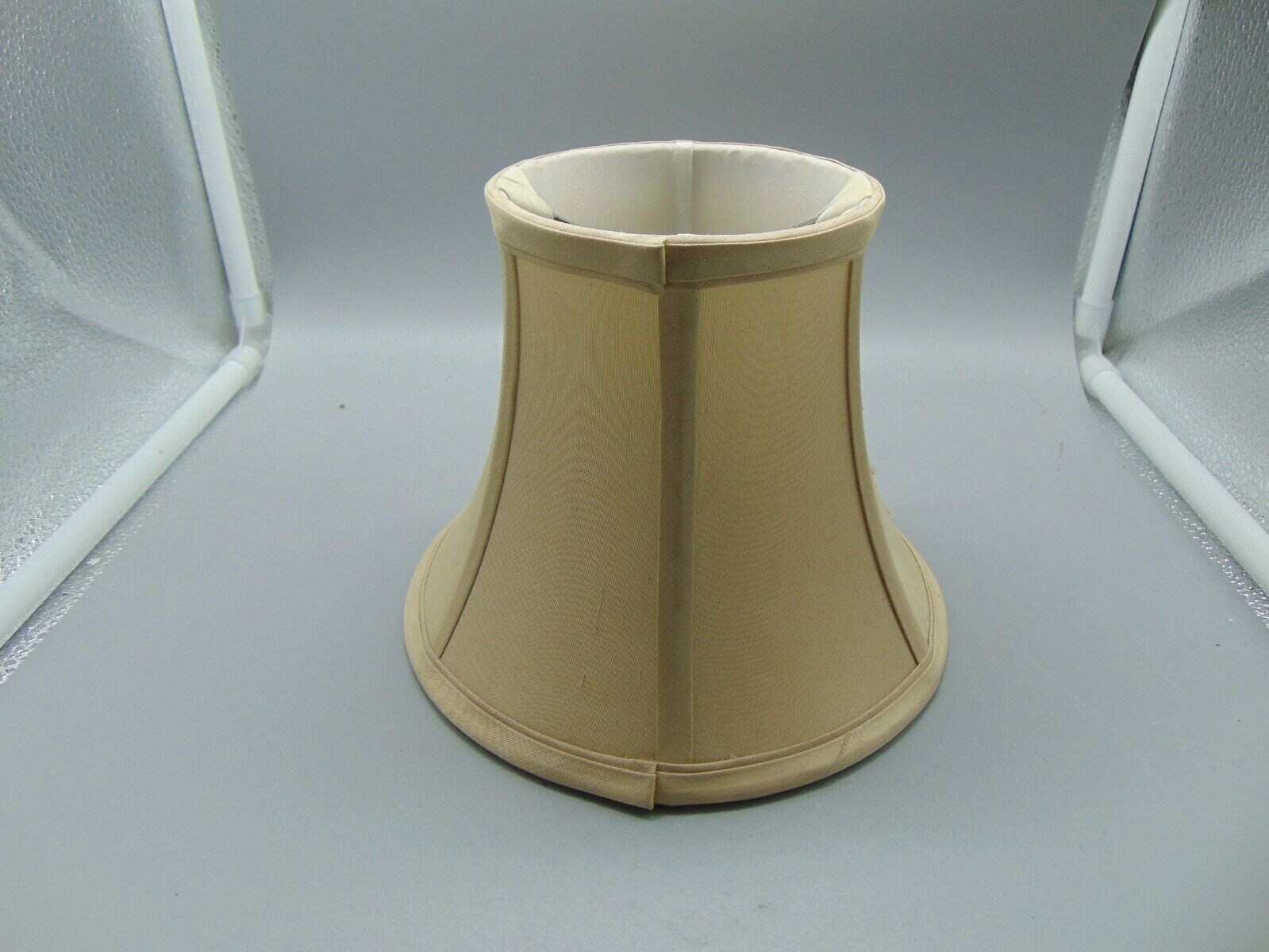 Small Beige Fabric Lamp Shade(s).