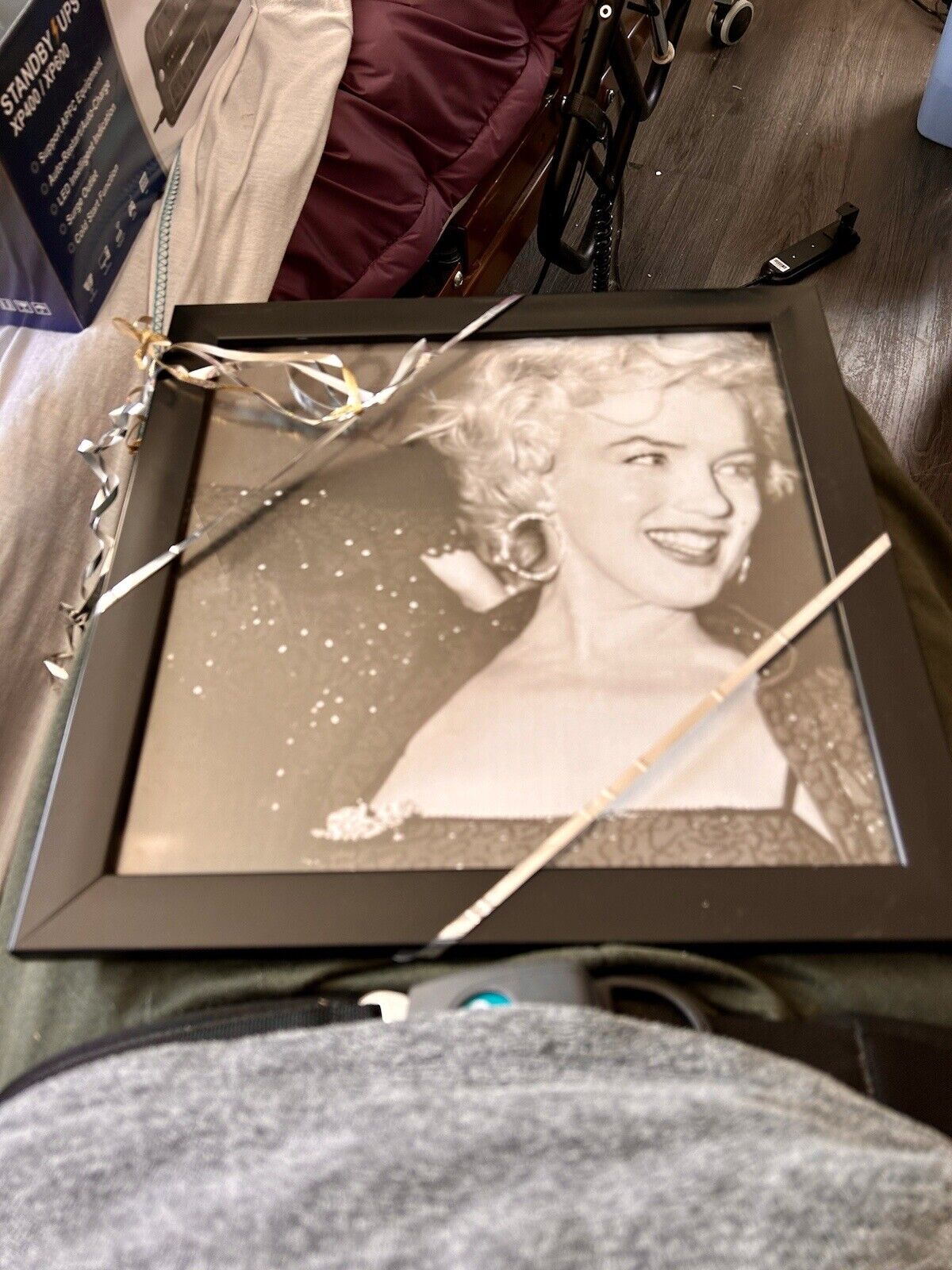 Marilyn Monroe Framed Photo.