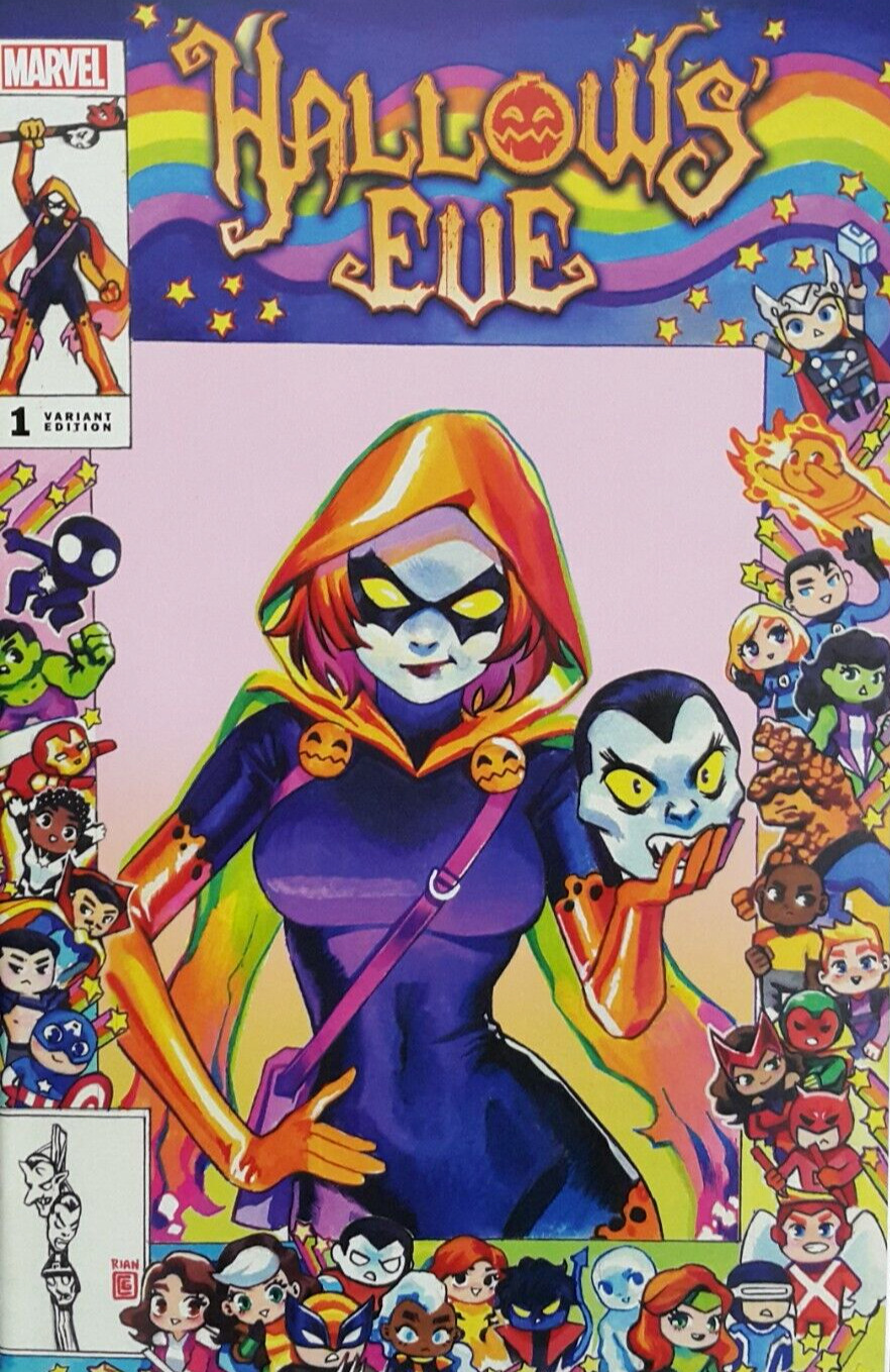 Hallows Eve #1 Rian Gonzalezs 25th Anniversary Cover Marvel Comics LTD 3000