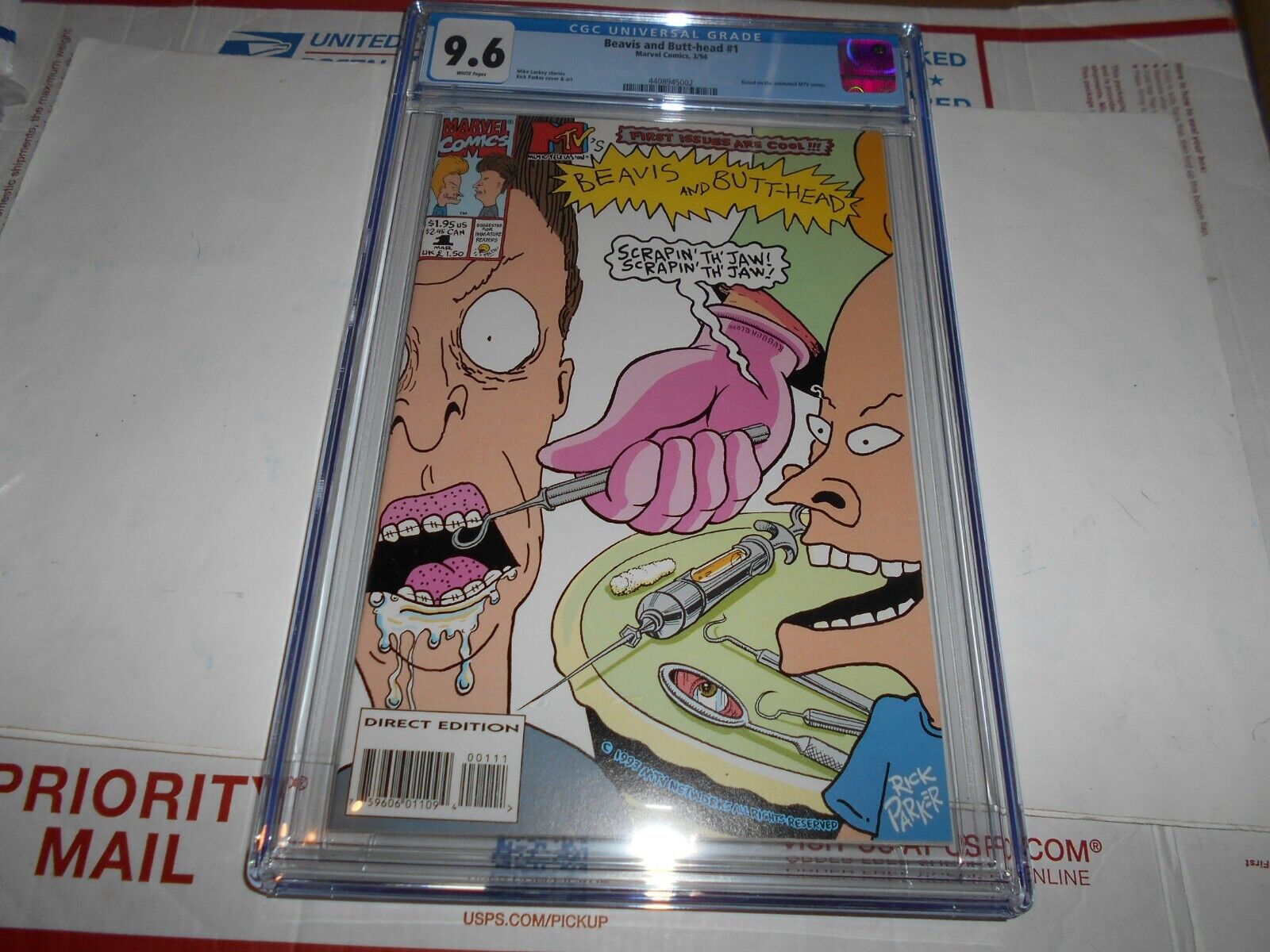 BEAVIS AND BUTTHEAD #1 CGC 9.6 (COMBINED SHIPPING AVAILABLE)