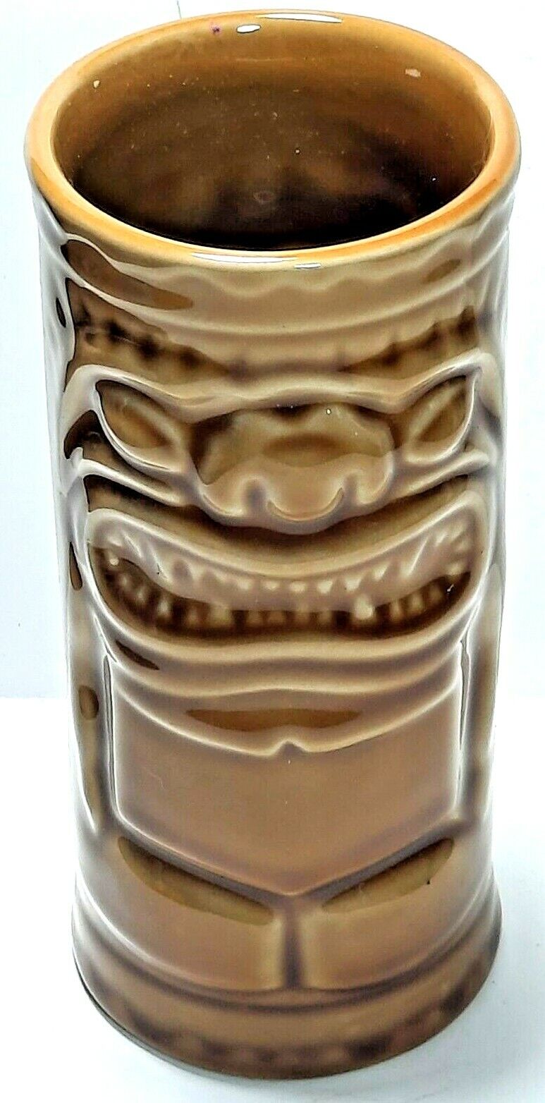 Ceramic TIKI vase by Accoutrements  2001  pre-owned