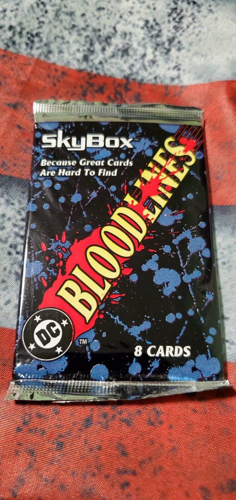 Lot Of 32 Unopened Packs 1993 Skybox DC Comics Bloodlines card pack 