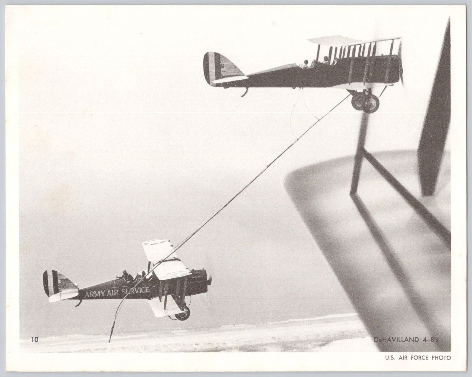 Photograph Dehavilland 4-B Army Air Service Vintage Military Aviation 8x10