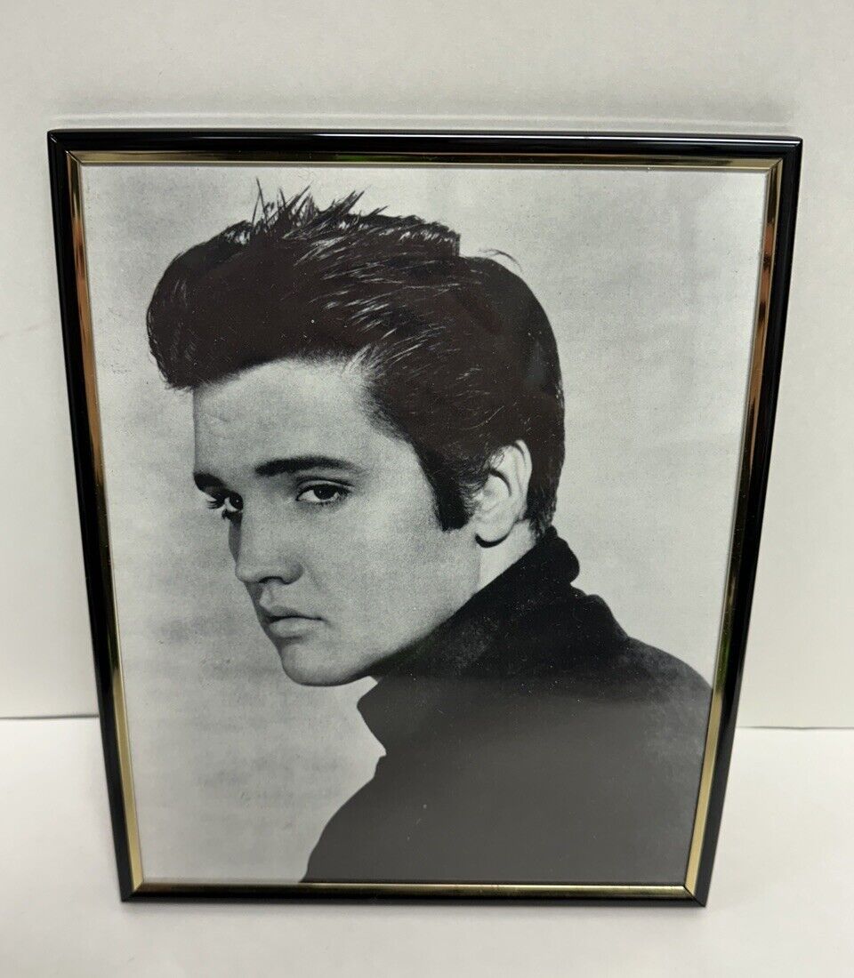 8 x 10 Elvis Presley Official Framed Picture Art 1995 \