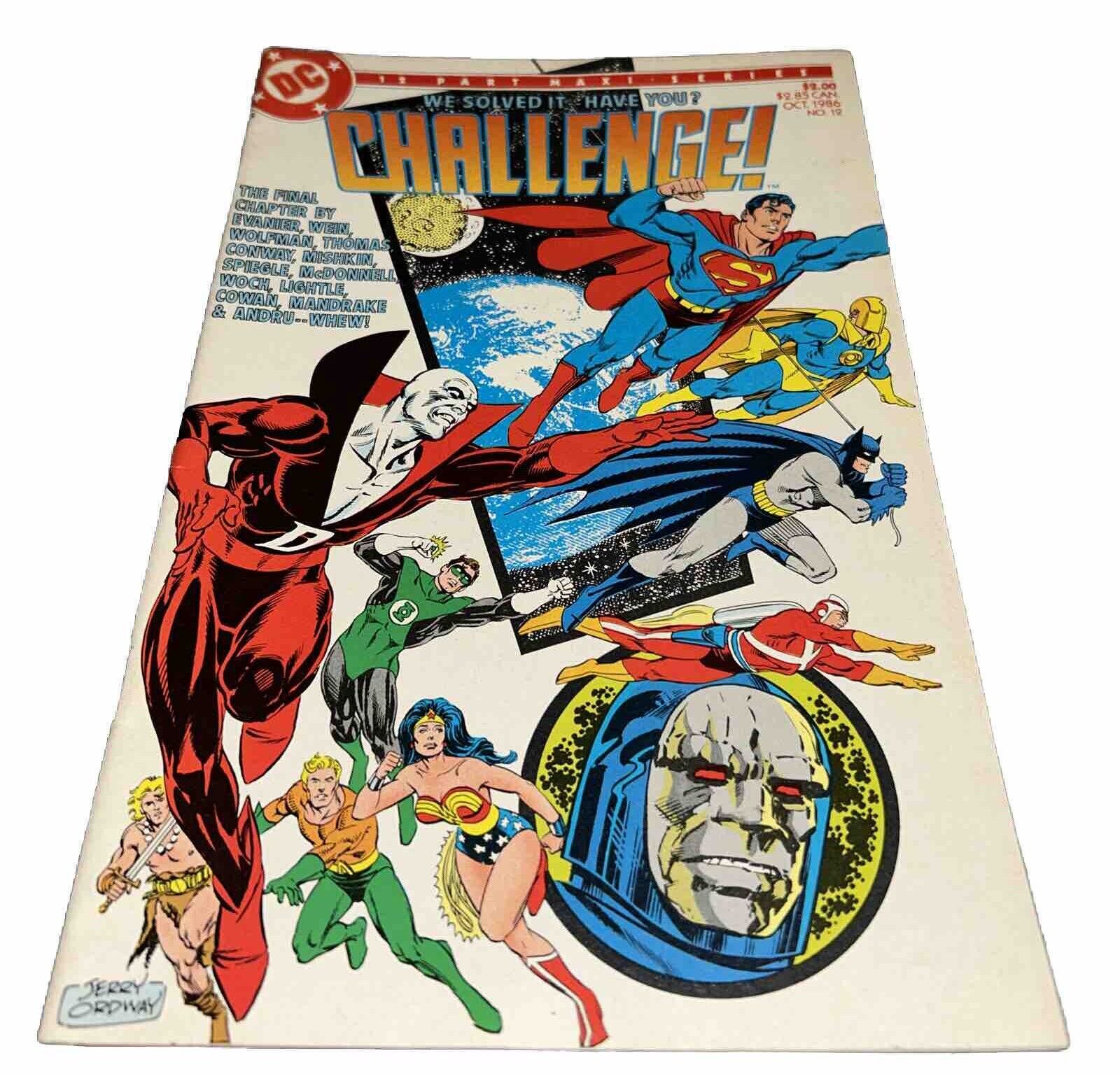 DC Challenge #12 | October 1986 | DC Comics Comic Book