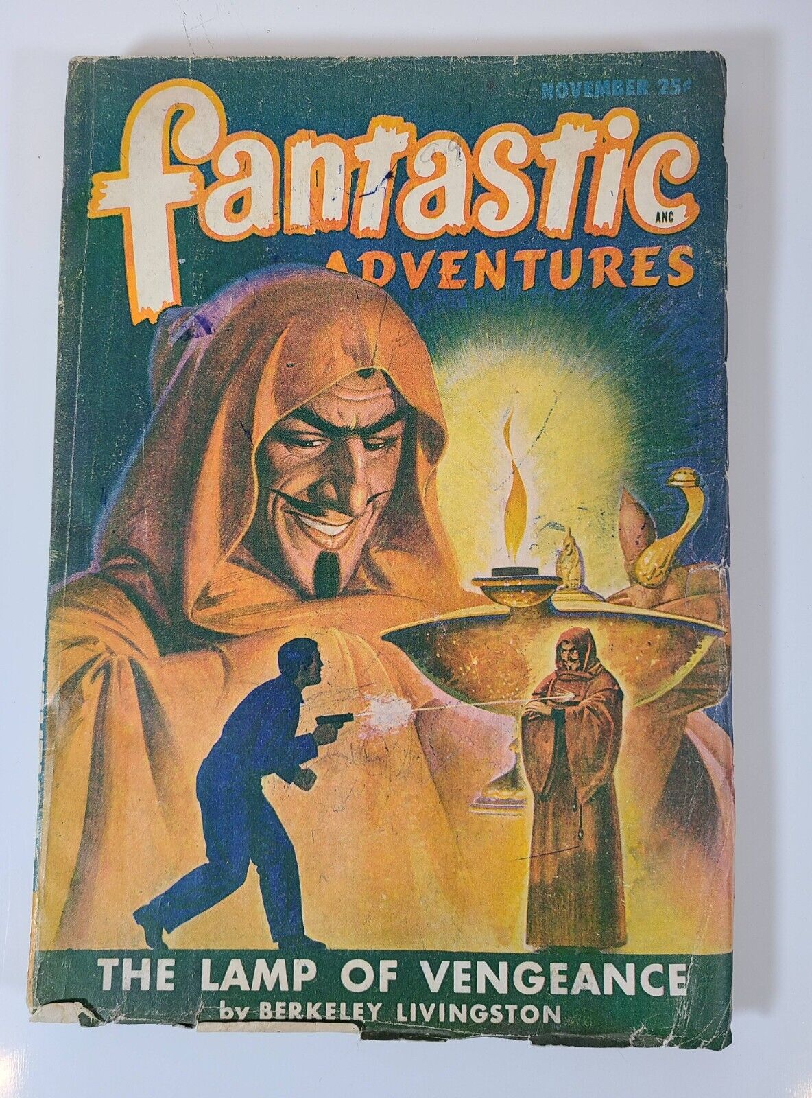Fantastic Adventures November 1947 Vintage Pulp Magazine Volume 9 Number 7
